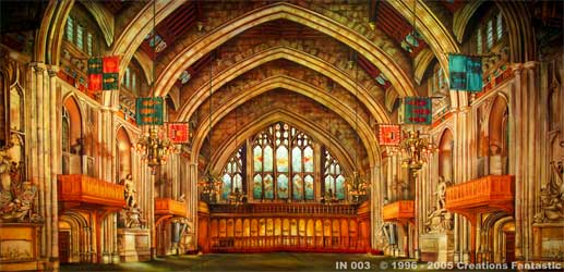 Backdrop IN 003 Gothic Cathedral Interior