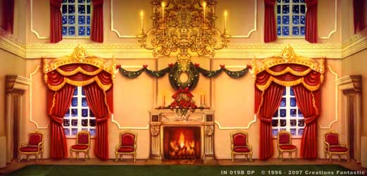 Backdrop IN019B-DP Victorian Parlour Interior 1B