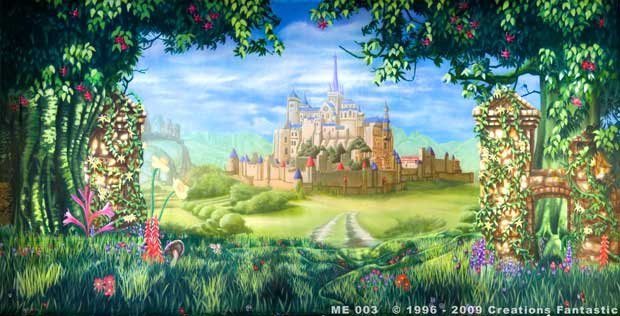 Backdrop ME 003 Medieval Castle 2