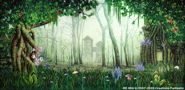 Backdrop ME002 Medieval Forest 2