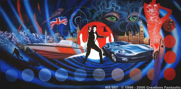 Backdrop MS 007 James Bond 1