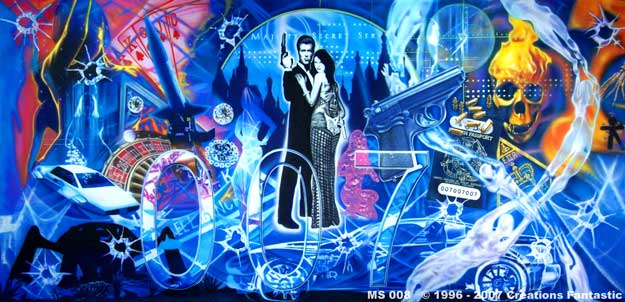 Backdrop MS008 James Bond 2