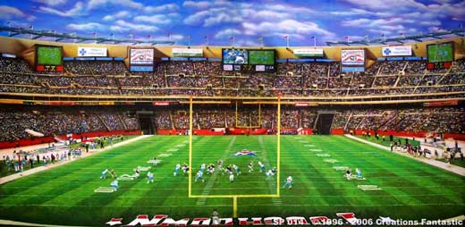 Backdrop SP 014 Football Stadium 2 - Center