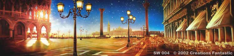 Backdrop SW 004 St. Mark's  Square - Venice