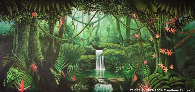 Backdrop TJ 003 Tropical Jungle 3