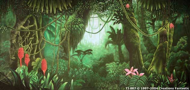 Backdrop TJ 007 Tropical Jungle 7
