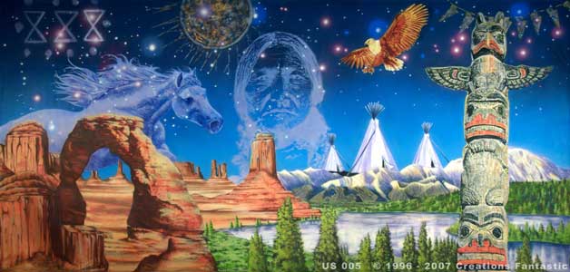 Backdrop US005 American Indian
