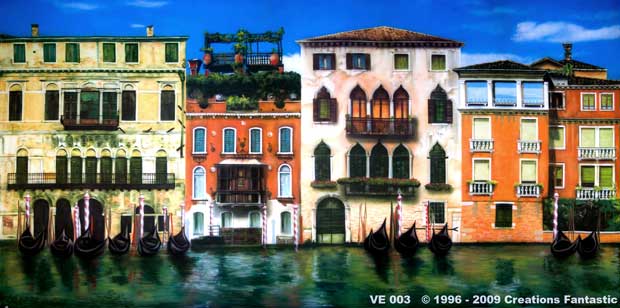 Backdrop VE 003 Canals of  Venice 3