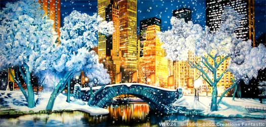 Backdrop WI024 Central Park Winter 1