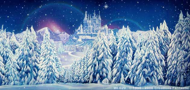 Backdrop WI 029-DP Winter Wonderland 13